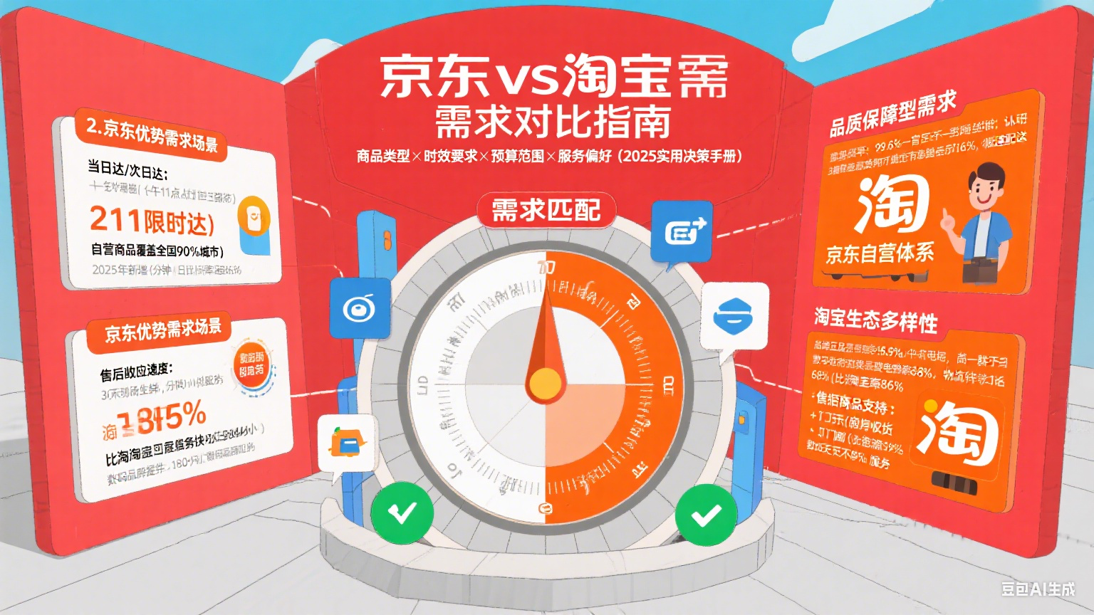 京东好还是淘宝好?从购物需求出发的实用对比指南