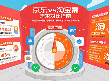 京东好还是淘宝好？从购物需求出发的实用对比指南