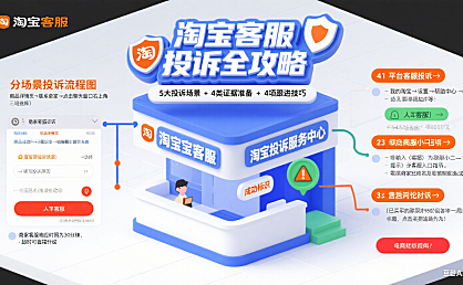 怎么投诉淘宝客服?分场景流程 + 证据准备 + 跟进技巧全攻略