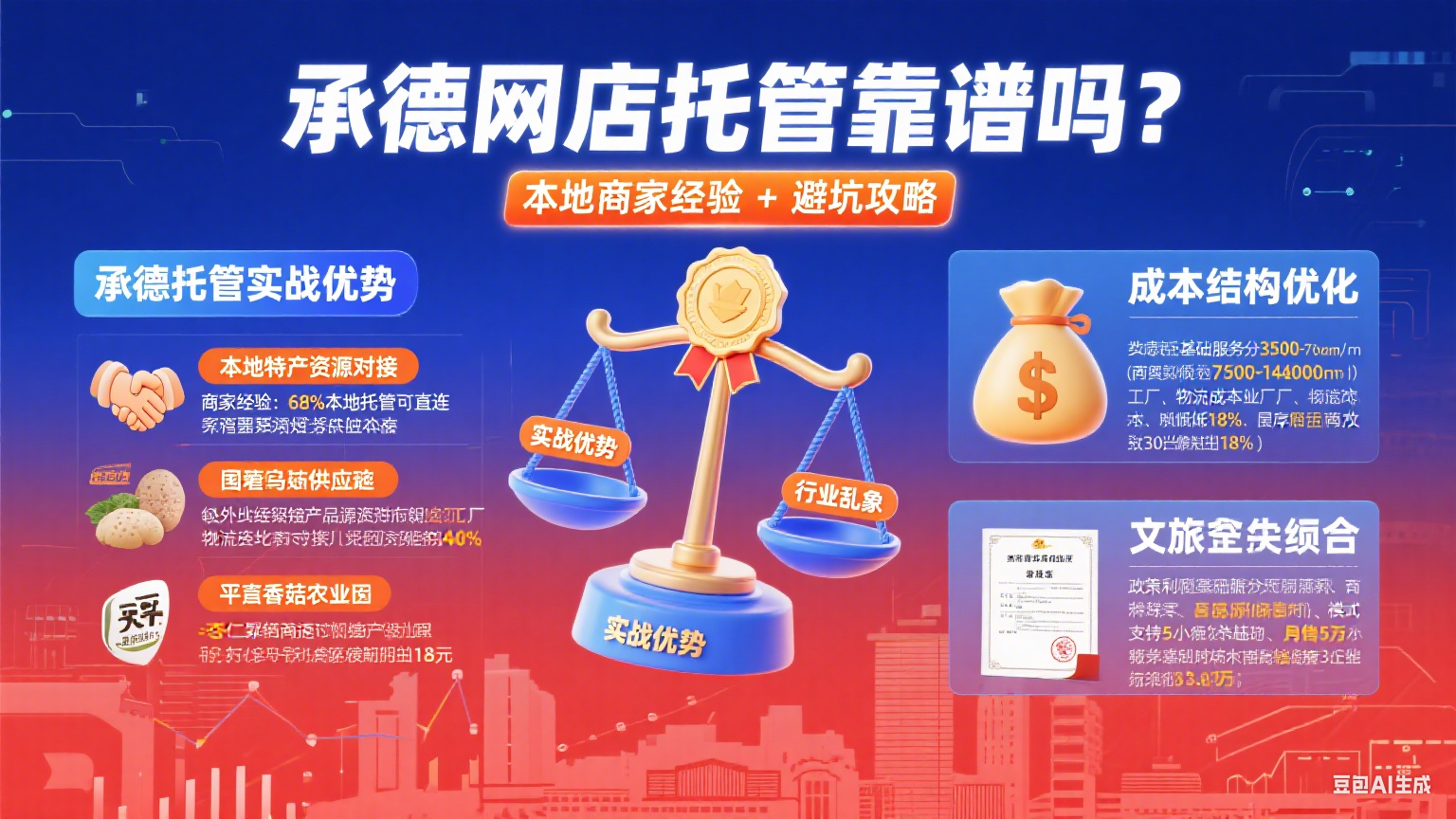 承德网店托管靠谱吗?本地商家经验 + 避坑攻略