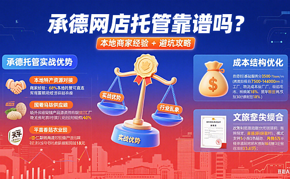 承德网店托管靠谱吗？本地商家经验 + 避坑攻略