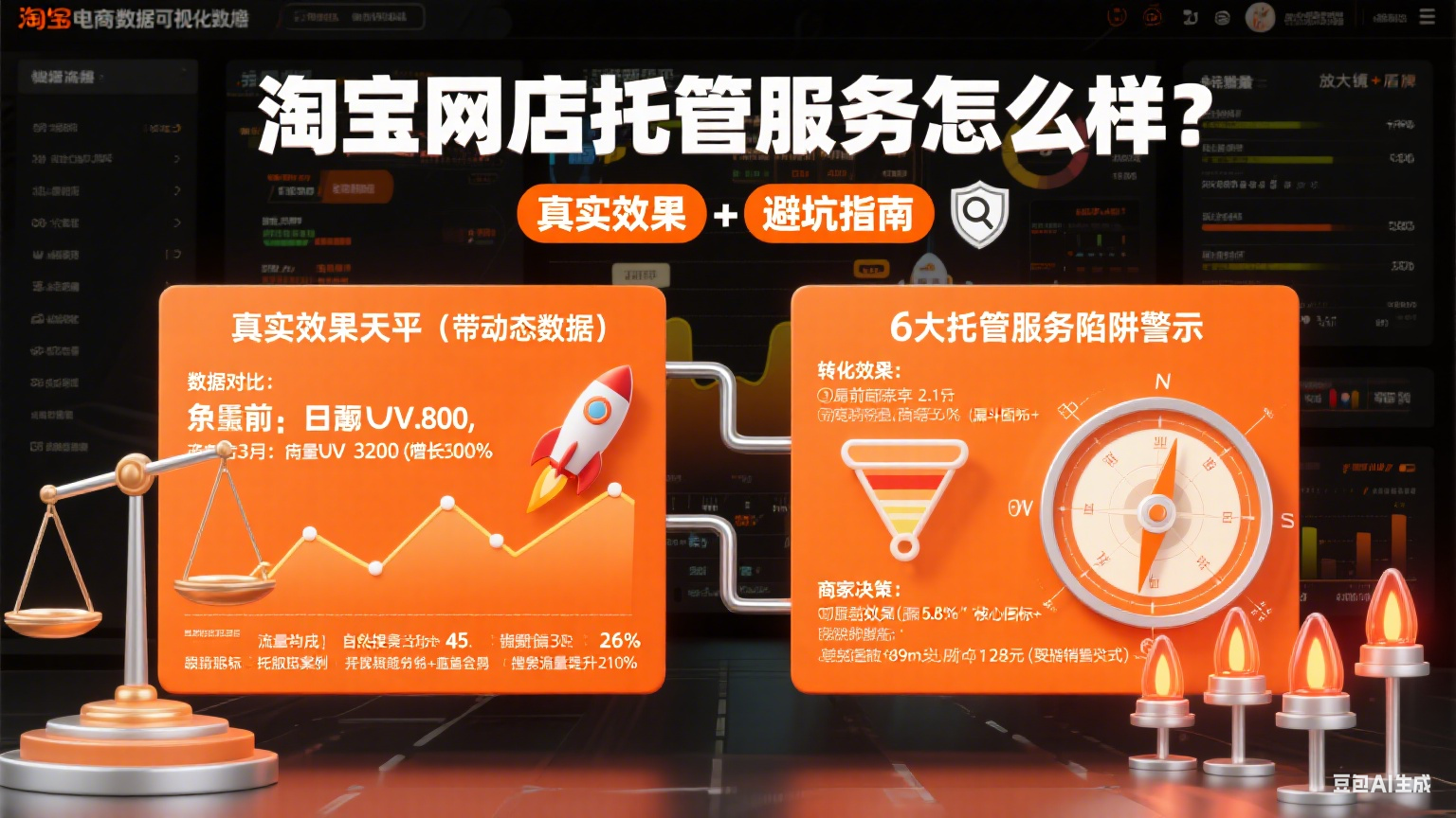 淘宝网店托管服务怎么样?真实效果 + 避坑指南