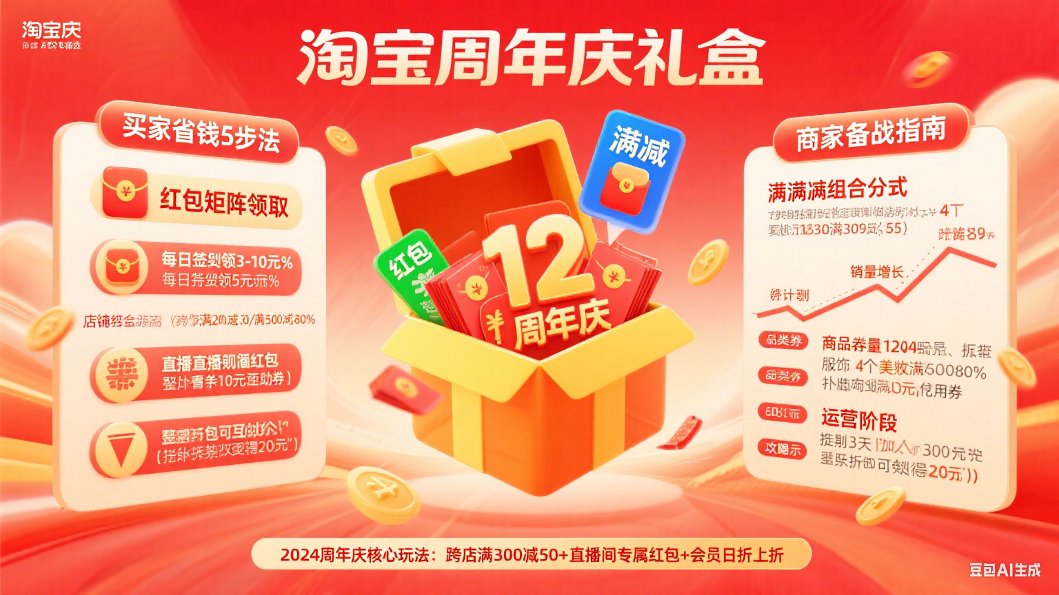 淘宝周年庆怎么玩?买家省钱 + 商家备战全指南