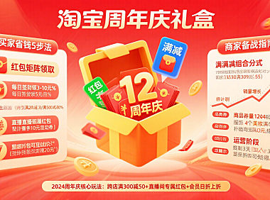 淘宝周年庆怎么玩？买家省钱 + 商家备战全指南