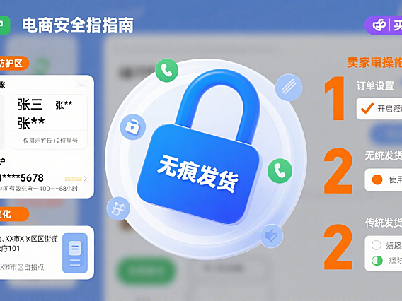 电商无痕发货怎么弄？买家隐私 + 卖家实操全指南