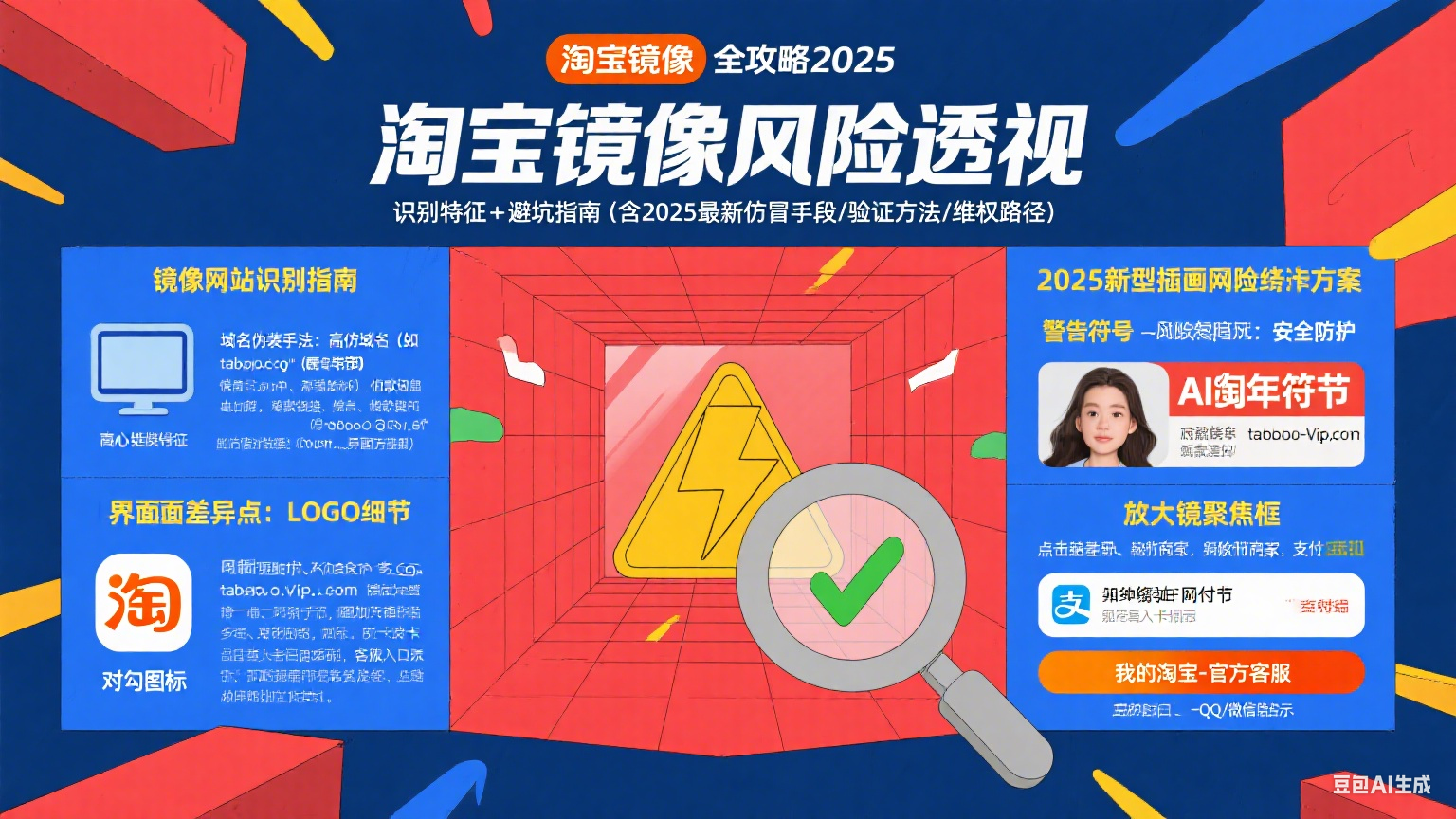 淘宝镜像是什么?识别风险 + 避坑全攻略(2025 版)
