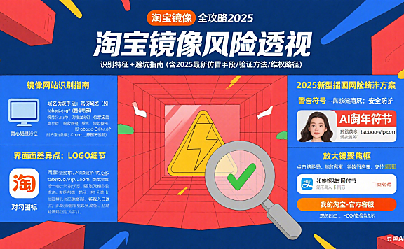 淘宝镜像是什么?识别风险 + 避坑全攻略(2025 版)