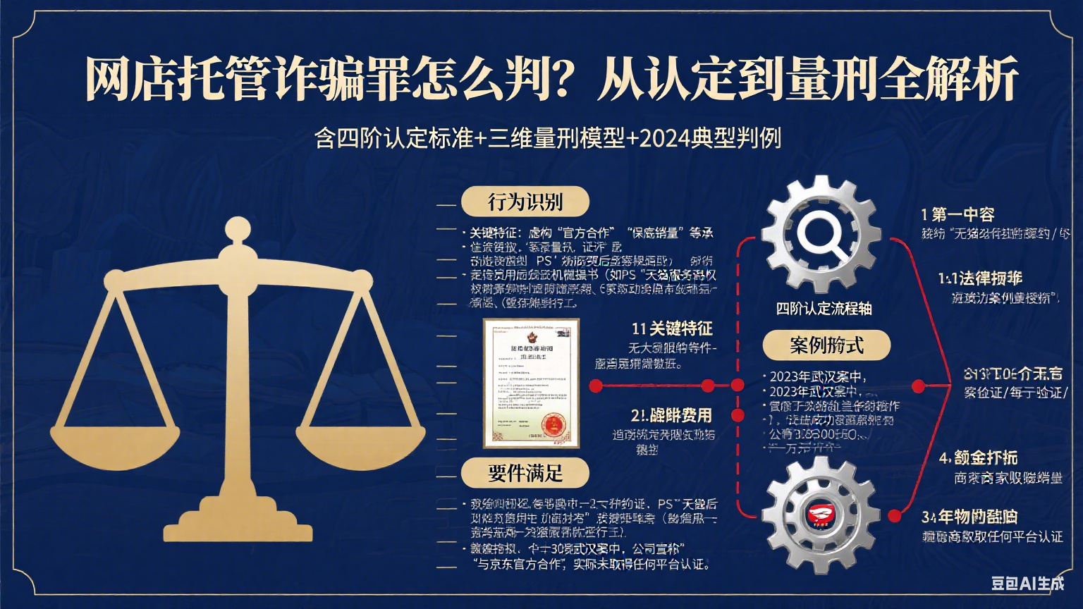 网店托管诈骗罪怎么判?从认定到量刑全解析