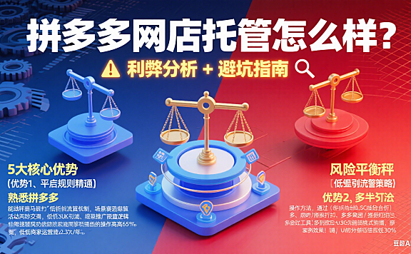 拼多多网店托管怎么样？利弊分析 + 避坑指南