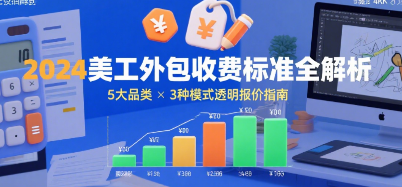 美工外包接单一般怎么收费?3类服务报价表+4个影响因素,避免被坑