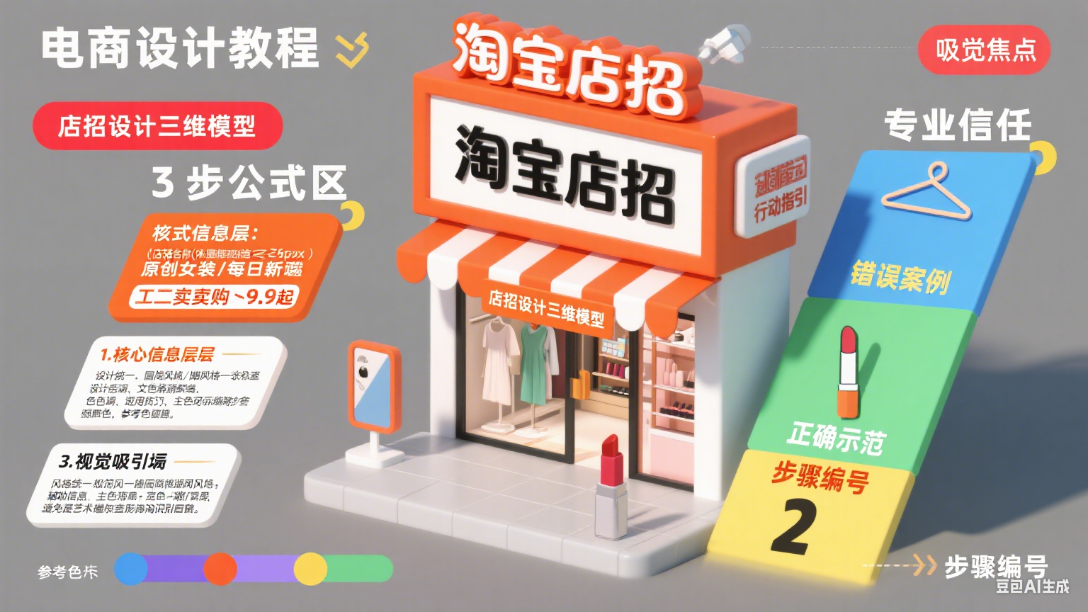 淘宝店招怎么设计才吸客?新手也能会的 3 步公式 + 避坑指南