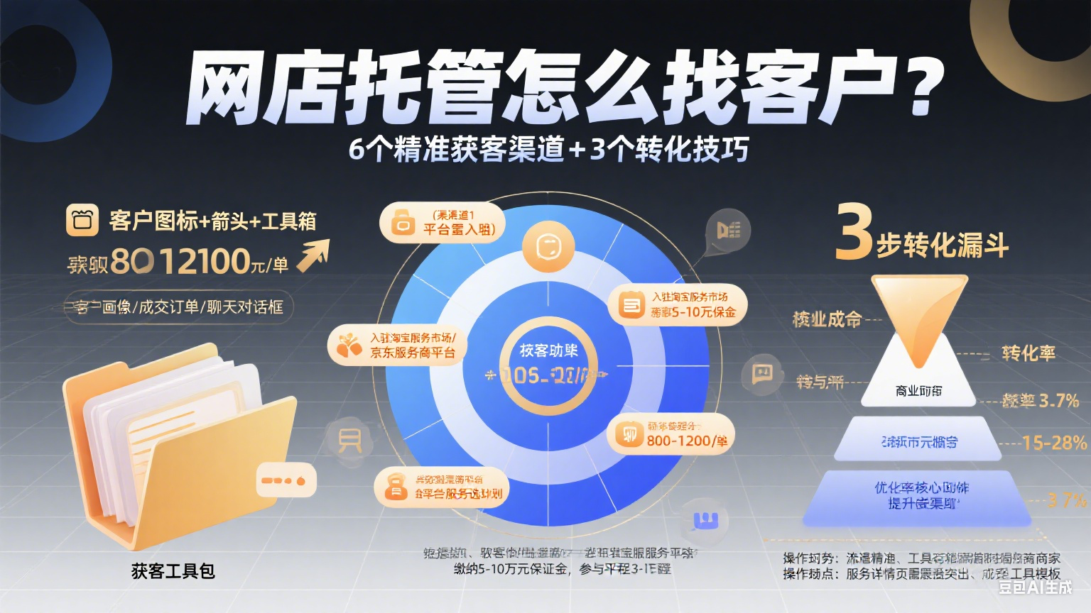 网店托管怎么寻找客户