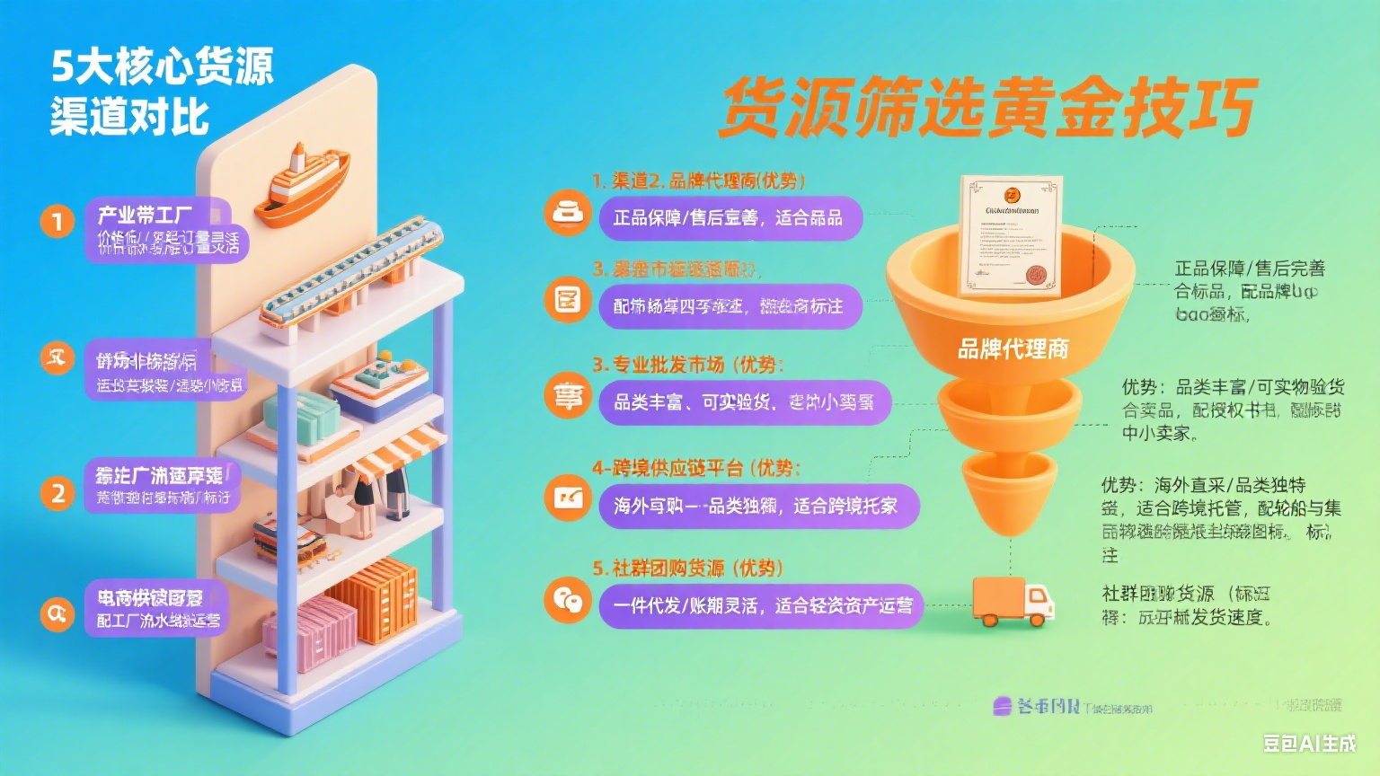 网店托管货源怎么找到?5 大渠道 + 筛选技巧