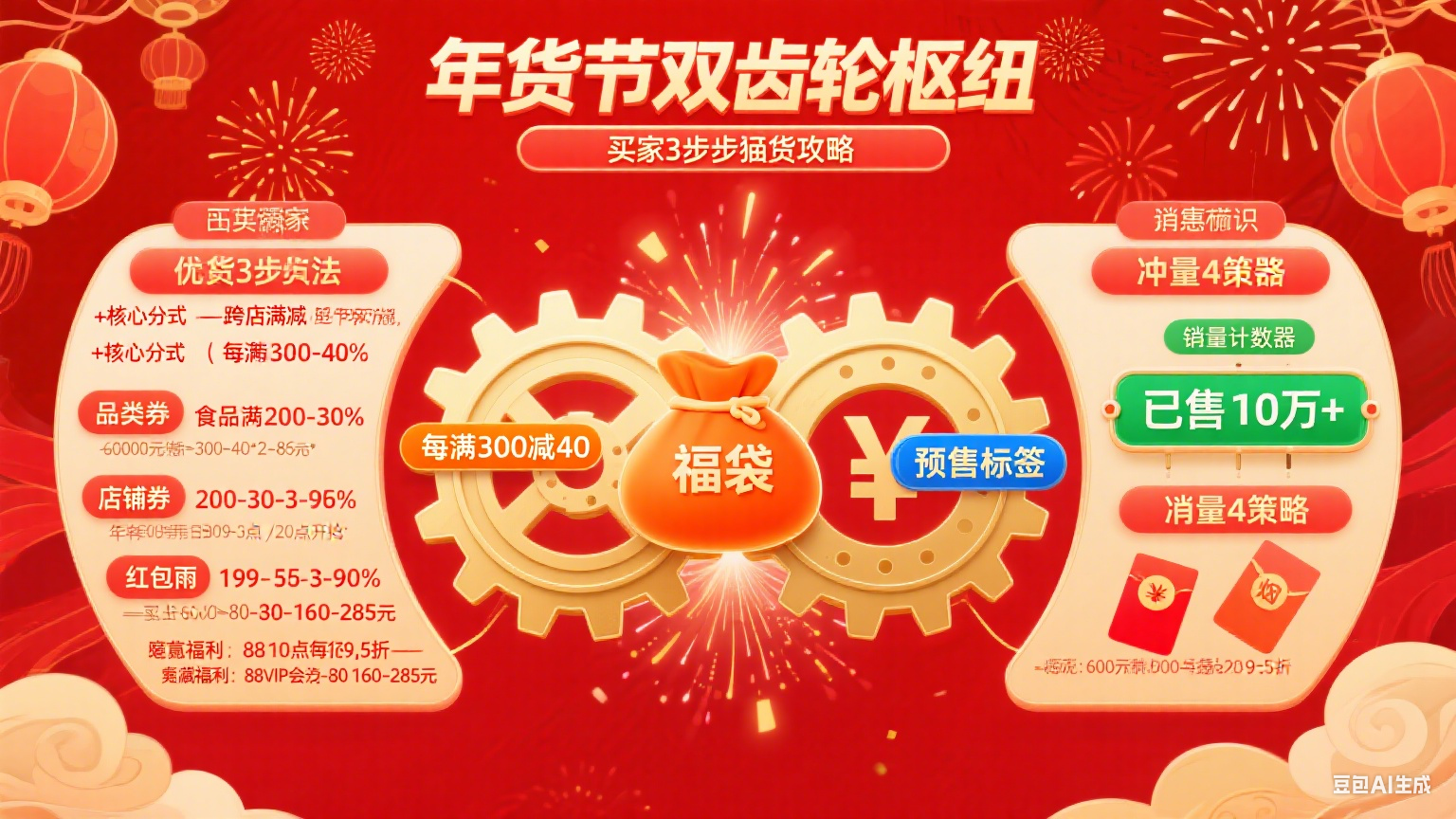 天猫年货节怎么玩?买家囤货 + 卖家冲量指南