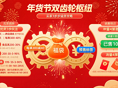 天猫年货节怎么玩？买家囤货 + 卖家冲量指南