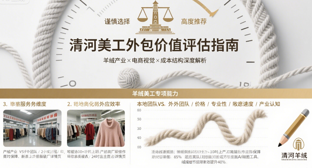 清河美工外包值得选吗?3类团队实测+4步避坑,羊绒卖家指南