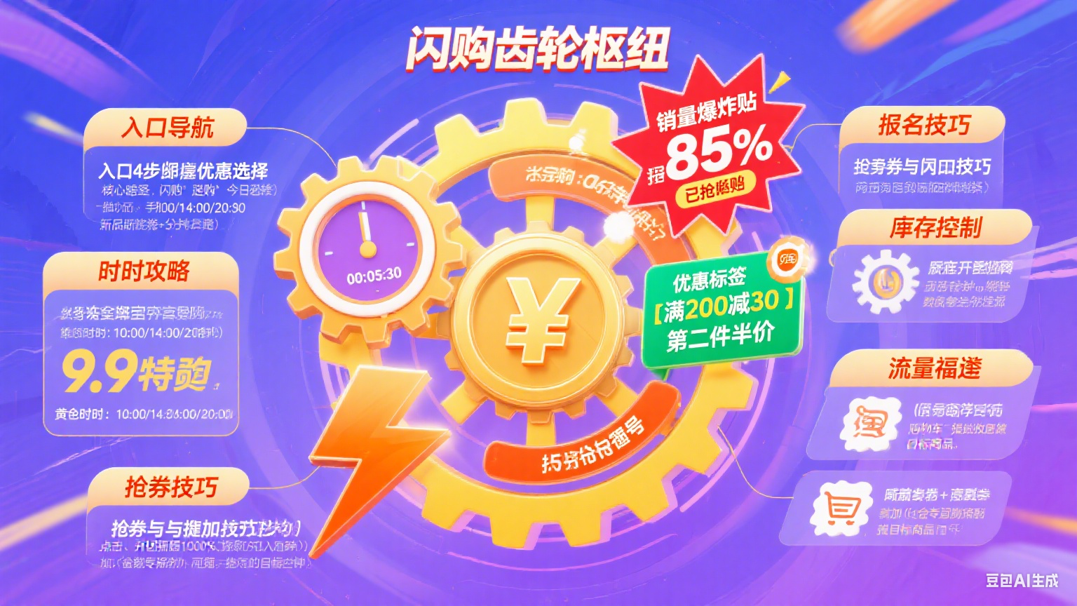 淘宝闪购怎么玩?买家抢优惠 + 卖家冲量指南