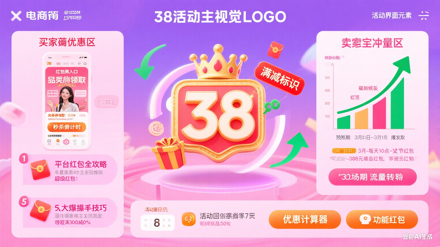 淘宝 38 活动怎么玩?买家薅优惠 + 卖家冲量,1 篇搞懂