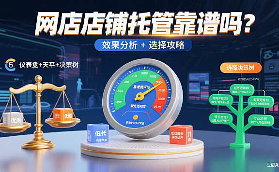 网店店铺托管靠谱吗?效果分析 + 选择攻略