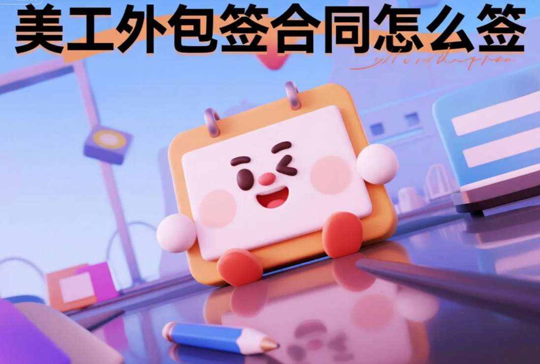 美工外包签合同怎么签?7个必加条款+3类坑规避,再也不怕扯皮