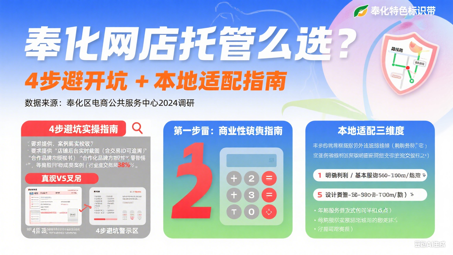 奉化网店托管怎么选?4 步避开坑 + 本地适配指南