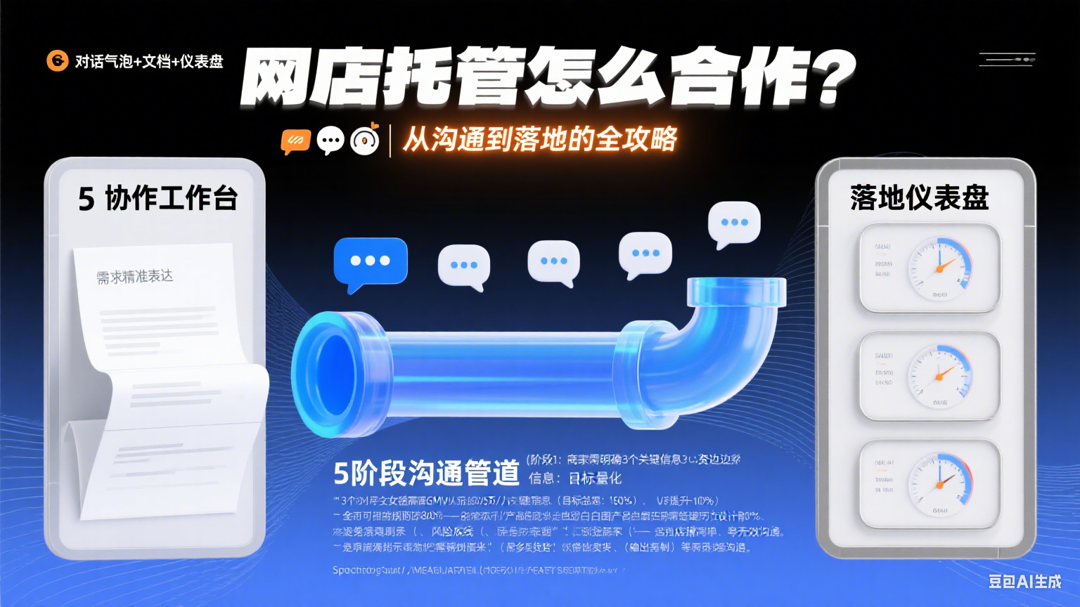 网店托管怎么合作?从沟通到落地的全攻略