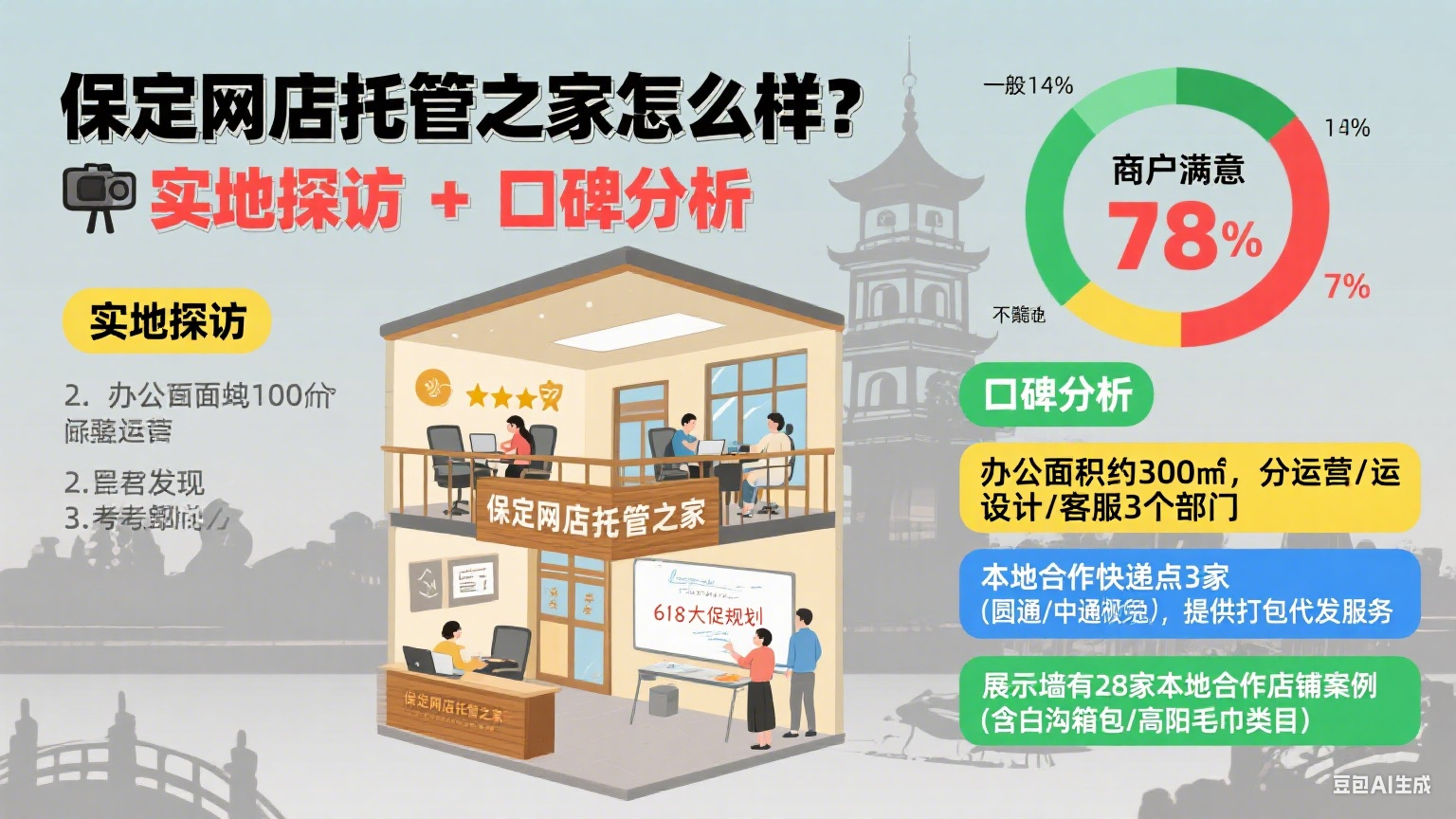 保定网店托管之家怎么样?实地探访 + 口碑分析