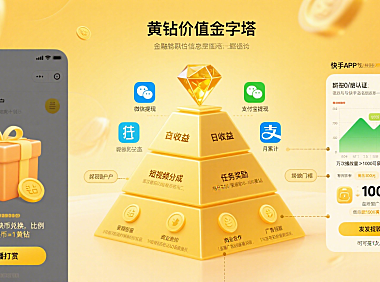 快手黄钻是什么?获取 + 提现 + 变现全指南