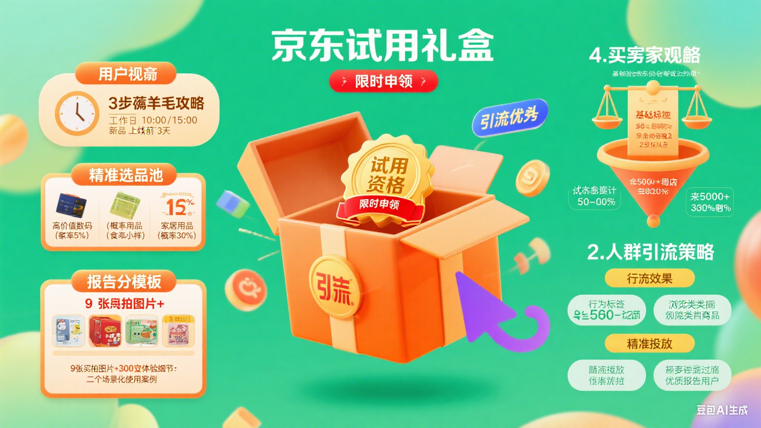 京东试用怎么申领?用户薅羊毛 + 卖家引流指南