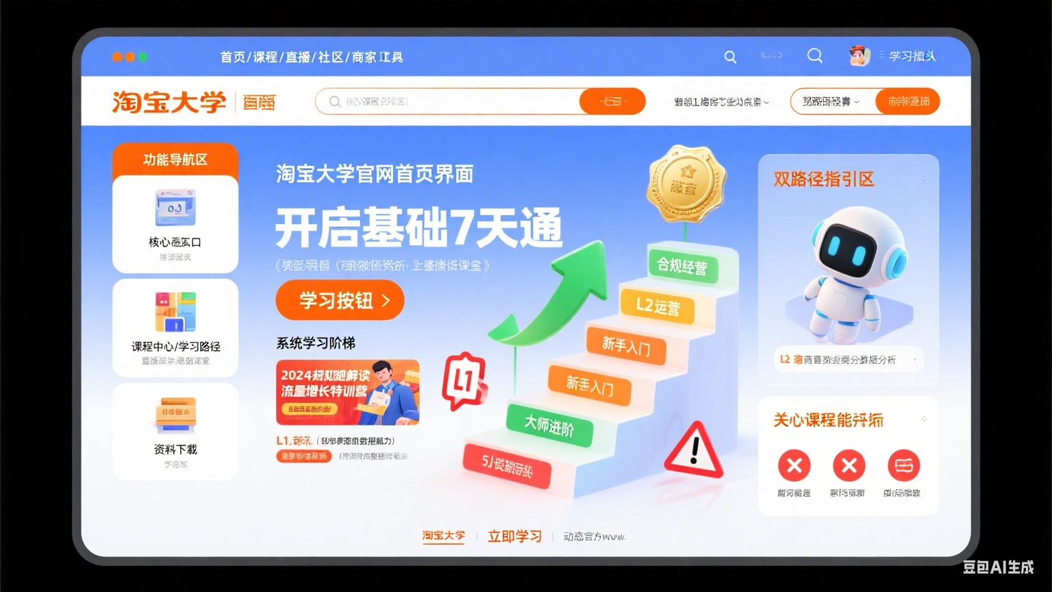 淘宝大学官网怎么用?卖家系统学习 + 避坑指南