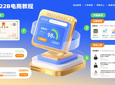 1688 卖家版怎么用?开店流程 + 核心功能 + 运营技巧