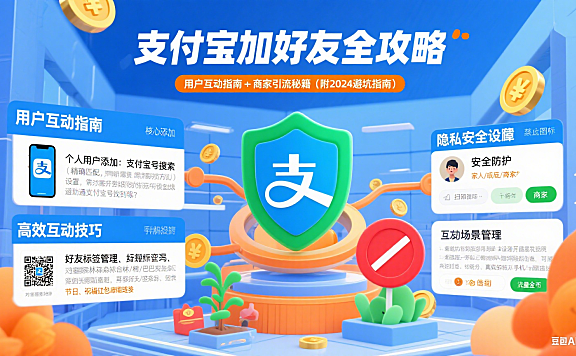 支付宝怎么加好友?用户互动 + 商家引流全攻略(避坑版)