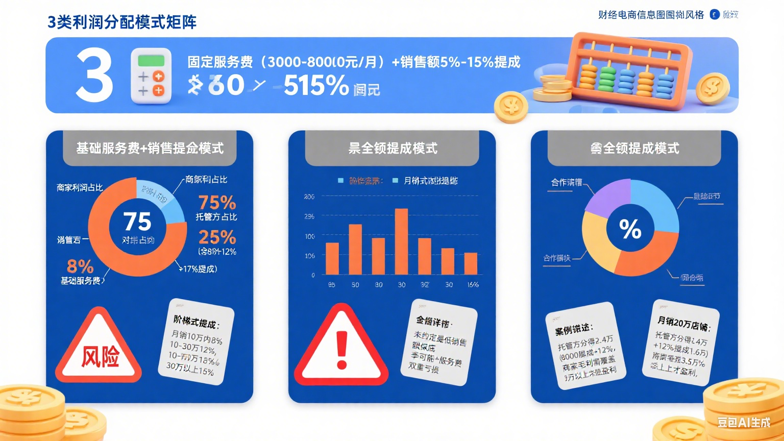 托管网店利润怎么分?3 类模式 + 避坑指南