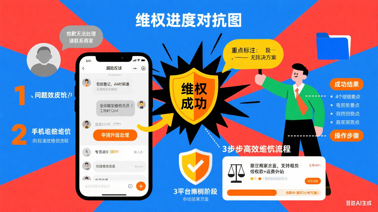 淘宝客服投诉难?3 步高效维权 + 4 个证据要点,不被踢皮球