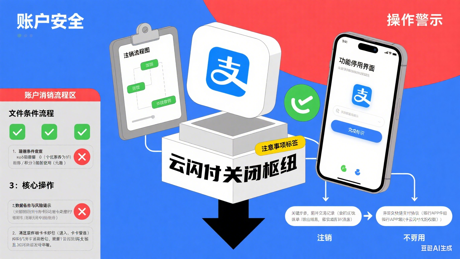 云闪付怎么关闭?账户注销 + 功能停用全流程 + 避坑指南