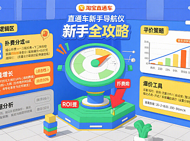 淘宝直通车是什么?新手也能懂的收费逻辑 + 实操避坑指南