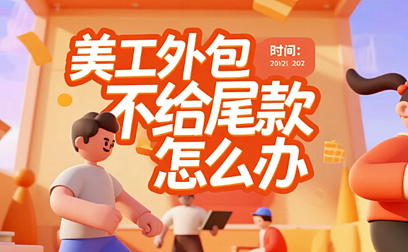 美工外包不给尾款怎么办？5步追款+3类证据，90%纠纷1周解决