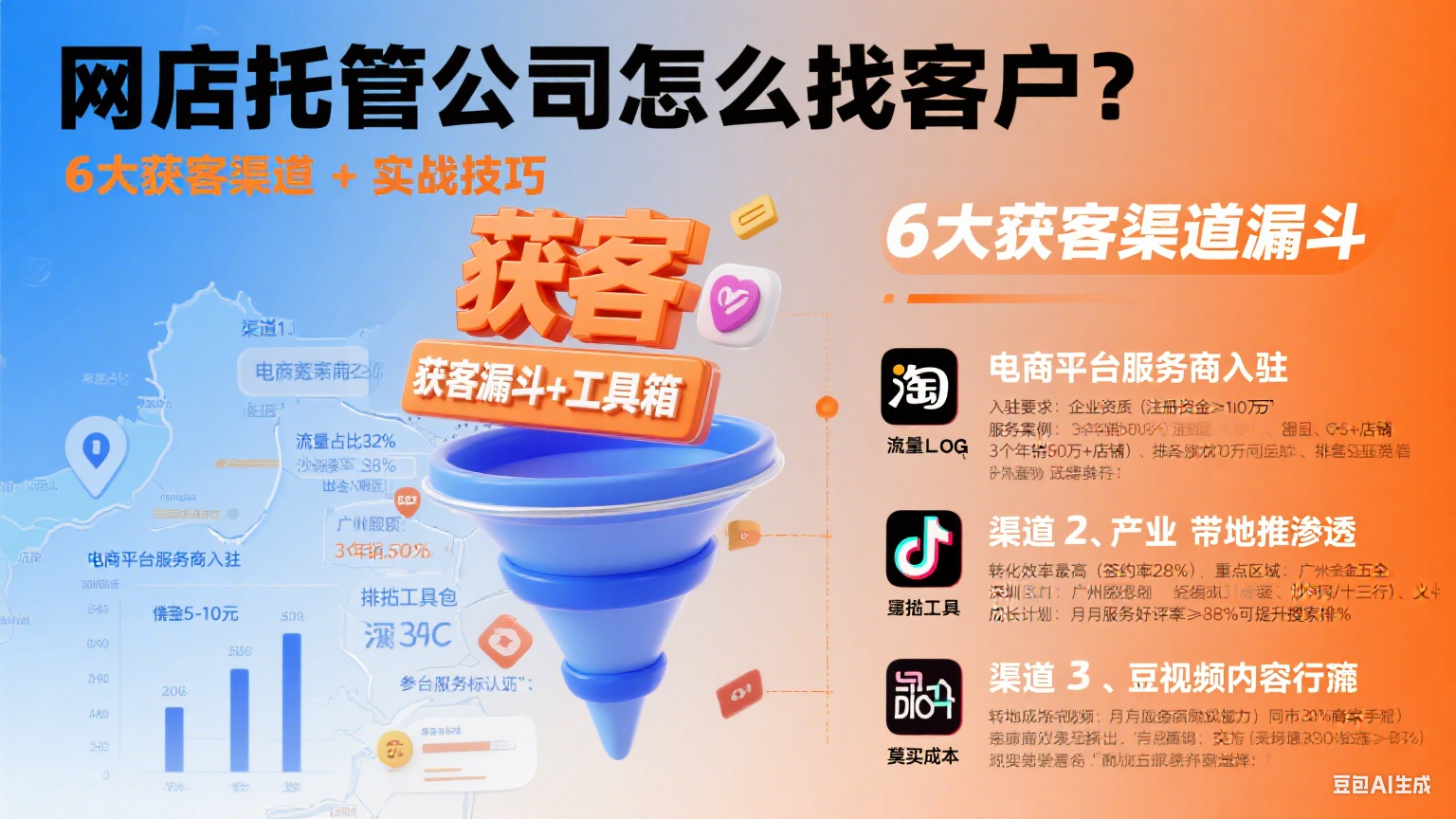 网店托管公司怎么找客户?6 大获客渠道 + 实战技巧