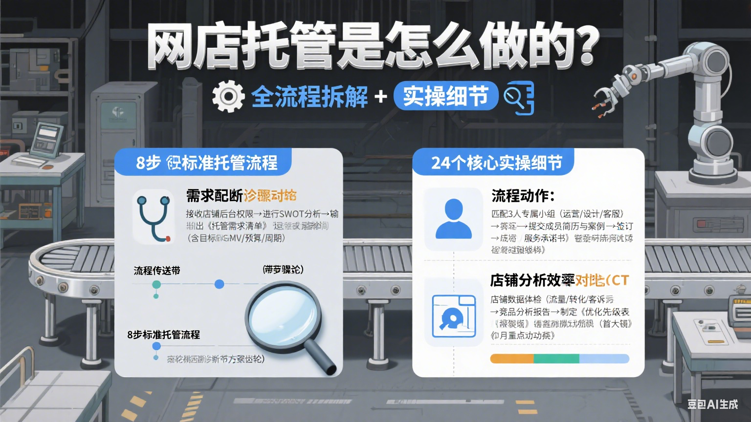 网店托管是怎么做的?全流程拆解 + 实操细节