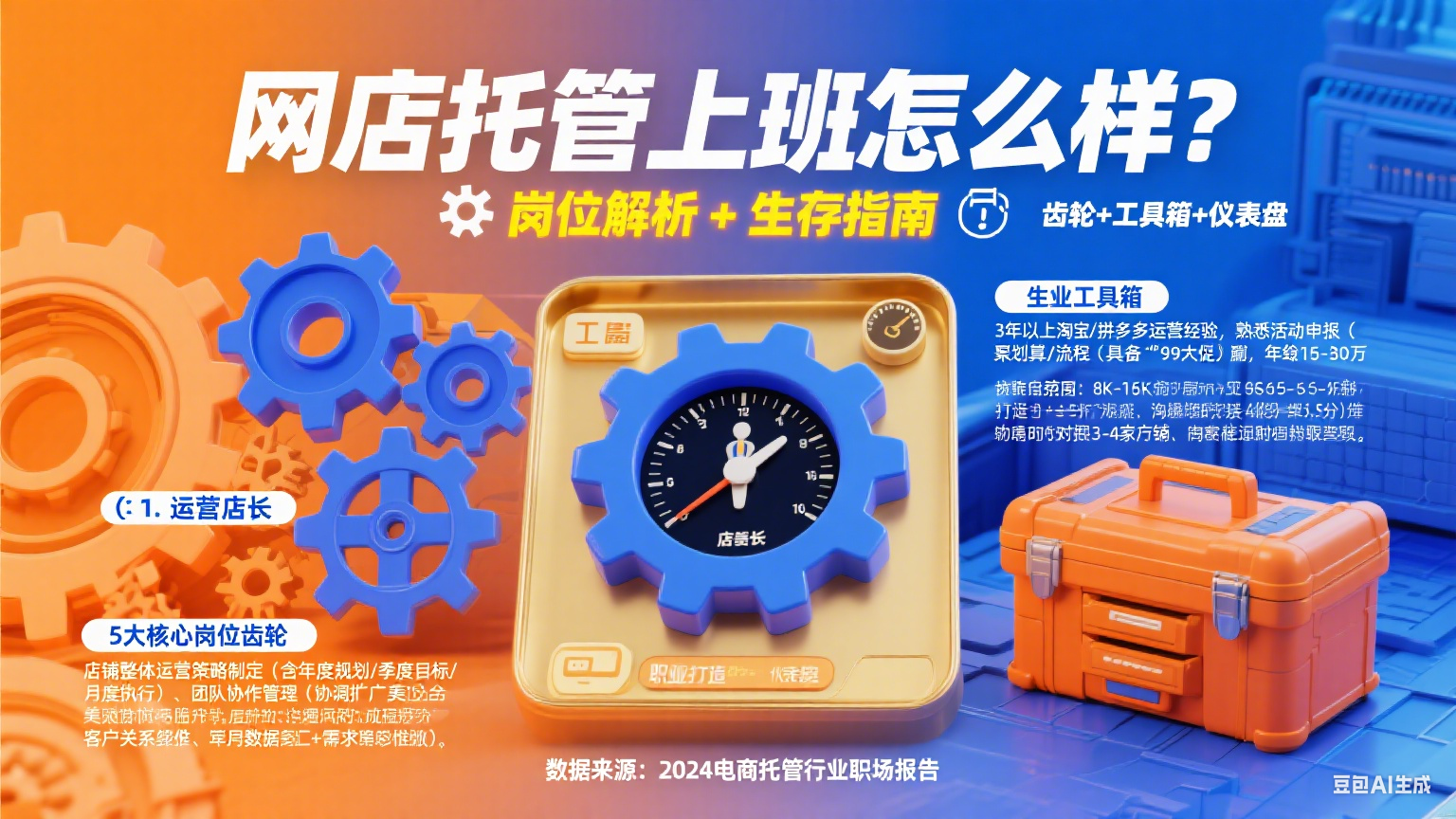 网店托管上班怎么样?岗位解析 + 生存指南