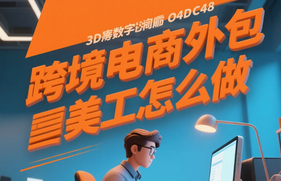 跨境电商外包美工怎么做?4步流程+3大平台规则,转化率提升40%