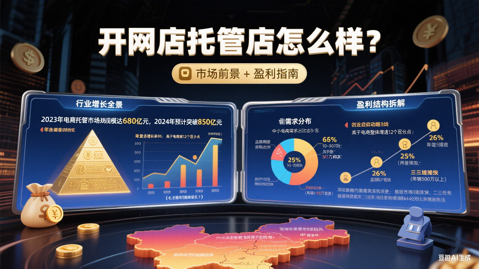 开网店托管店怎么样?市场前景 + 盈利指南