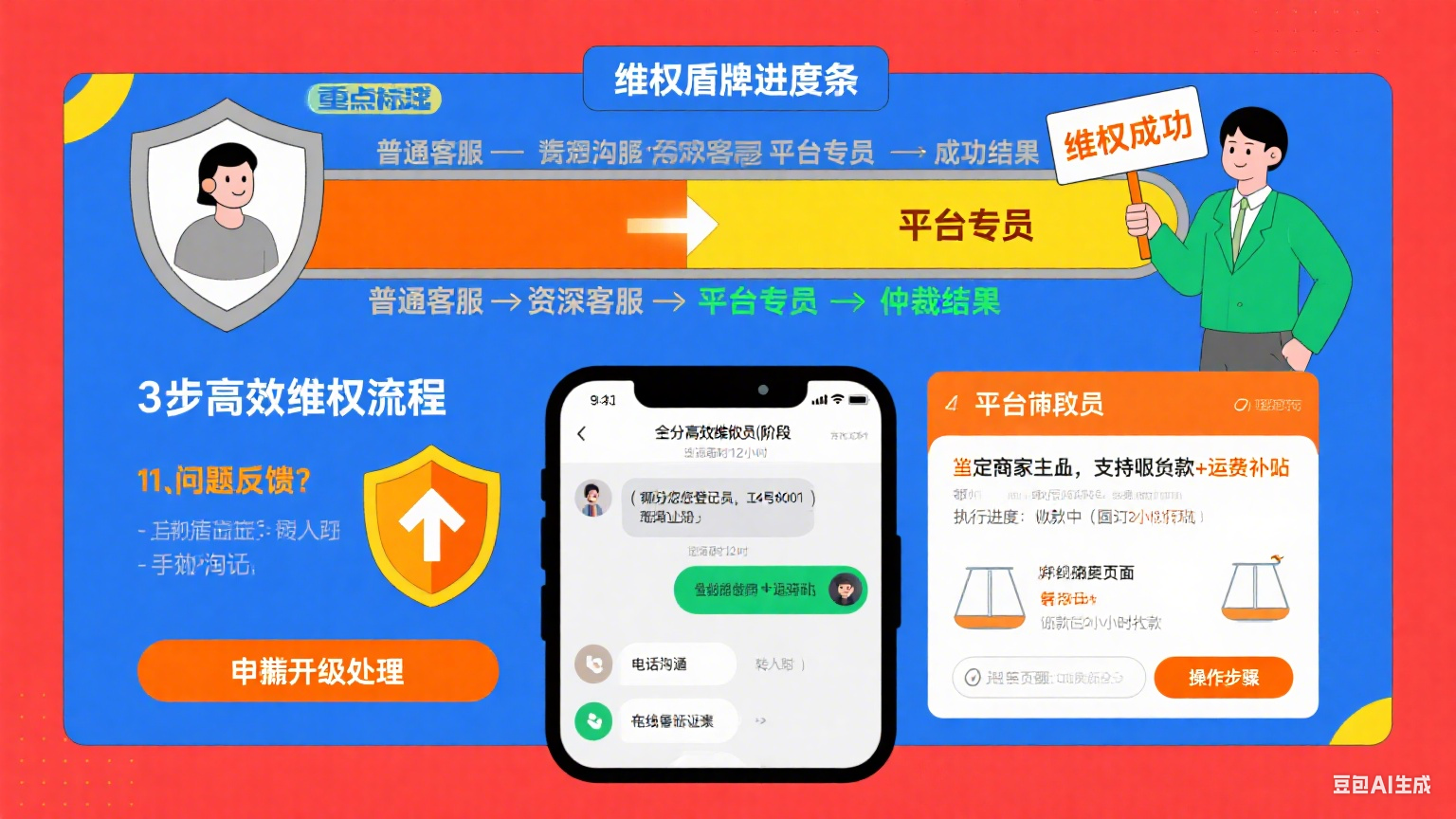 淘宝客服投诉难?3 步高效维权 + 4 个证据要点,不被推诿