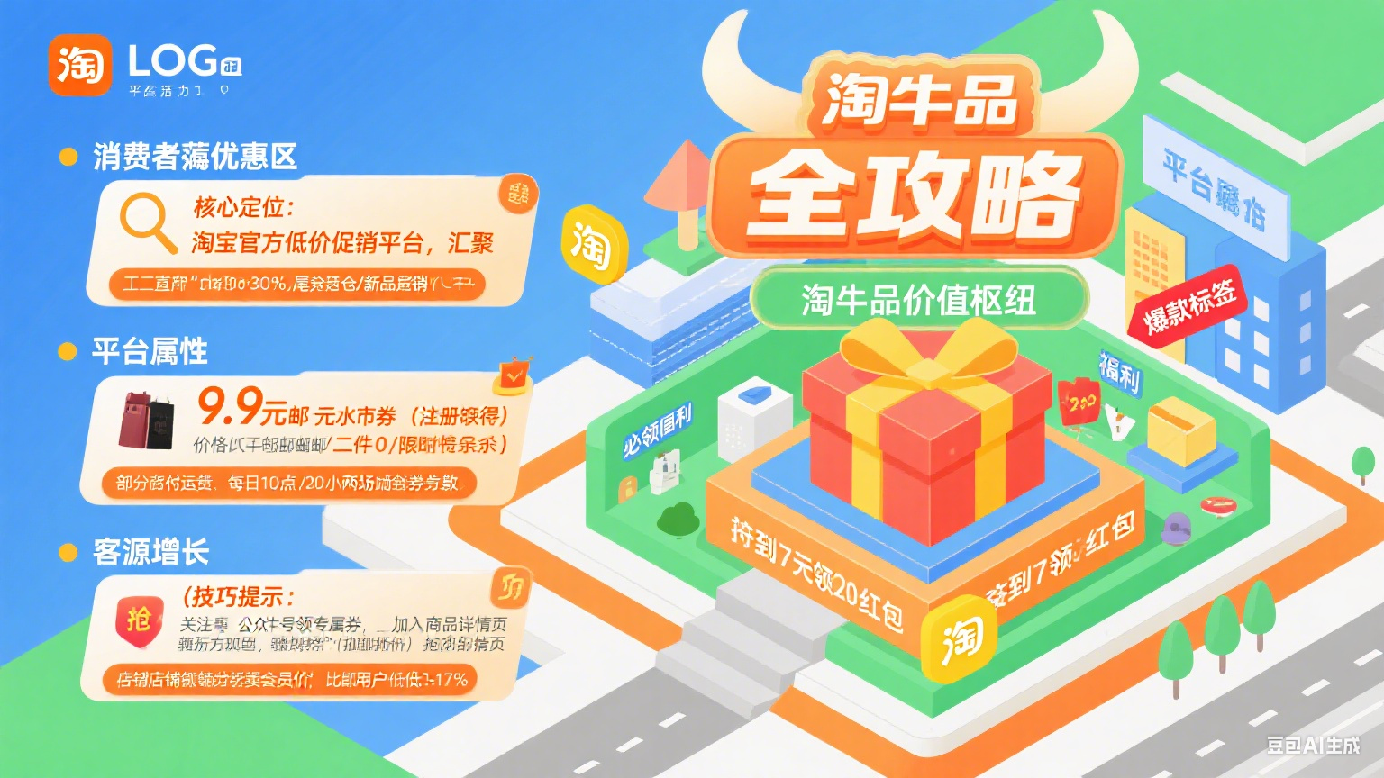 淘牛品是什么?消费者薅优惠 + 商家拓客全攻略