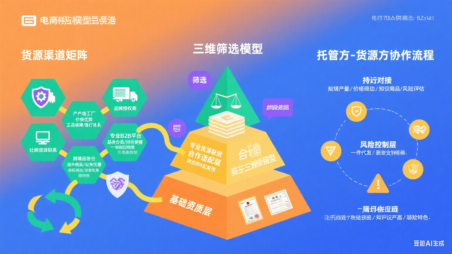 网店托管货源怎么找?渠道 + 筛选 + 协作指南