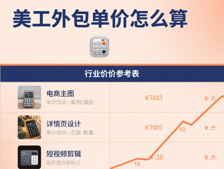 美工外包单价怎么算?5 大定价因素 + 4 类服务报价表 + 溢价技巧