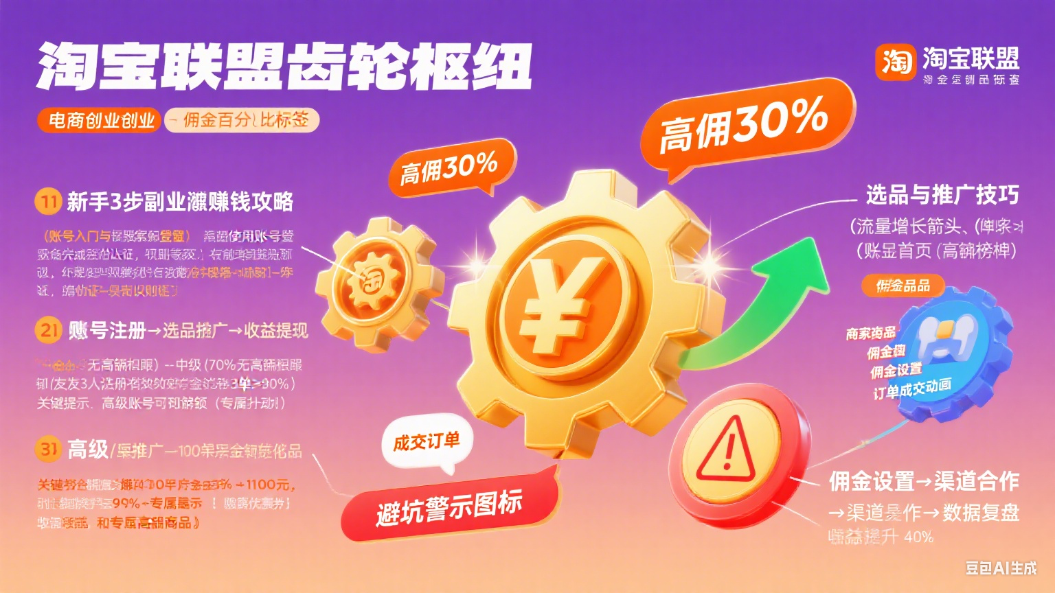 淘宝联盟怎么赚钱?新手副业 + 商家拓流指南
