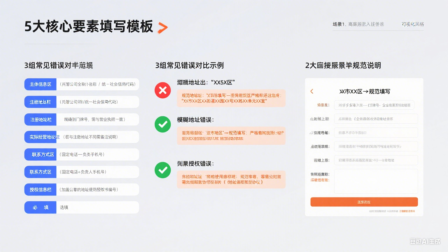 网店托管地址怎么填写?核心要素 + 场景规范