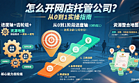 怎么开网店托管公司？从 0 到 1 实操指南