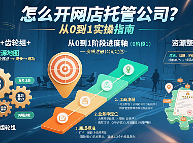 怎么开网店托管公司？从 0 到 1 实操指南
